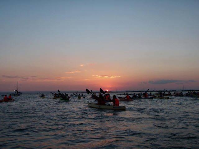  Remare al tramonto 
